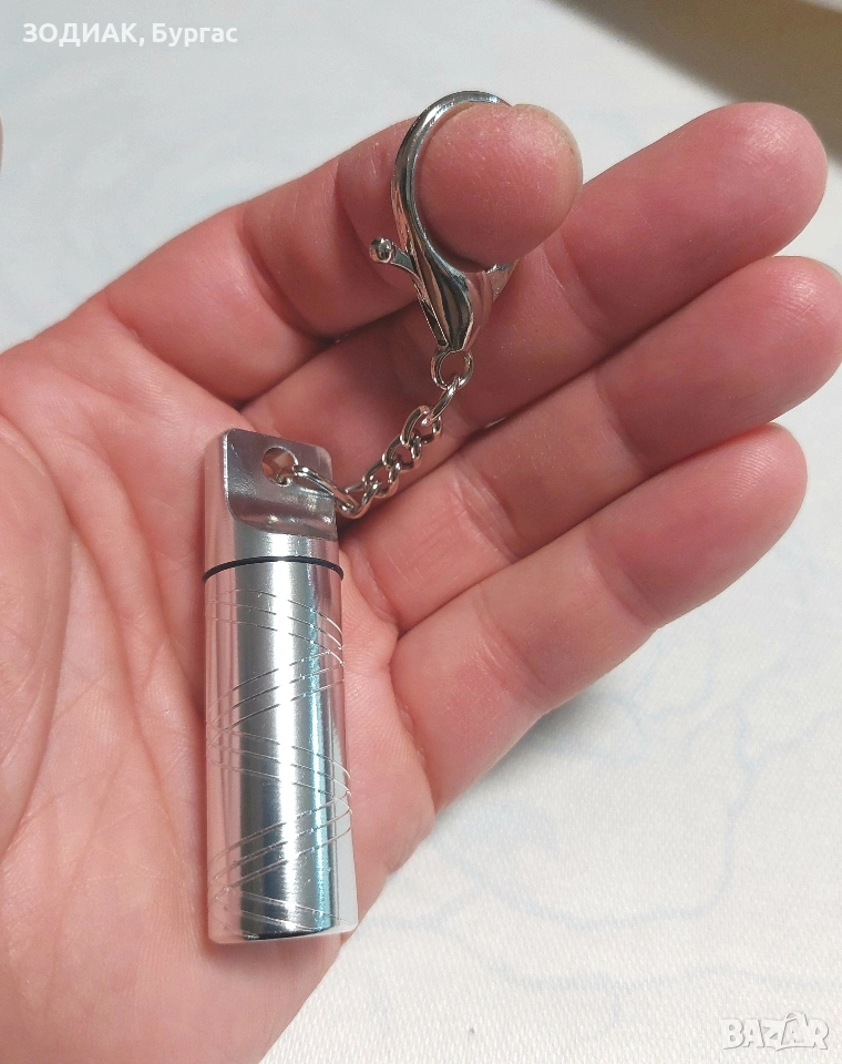 Алуминиев Контейнер с Разтегателна Лъжичка , снимка 1