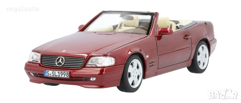 B66040658,умален модел die-cast Mercedes SL 500 R129 (1998-2001),1:18, снимка 1