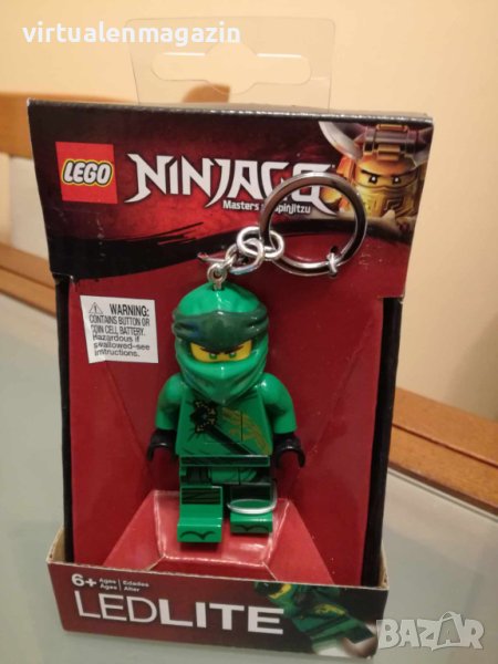 Ключодържател с фенерче Лего - LEGO NINJAGO  - Lloyd, снимка 1