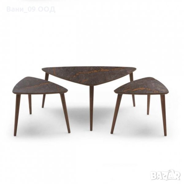 Уникален сет 3 броя масички, снимка 1