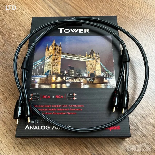 AudioQuest Tower RCA-RCA, снимка 1