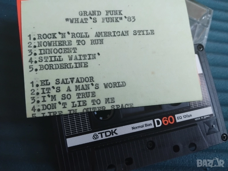 Grand Funk Railroad - What's Funk ? - аудио касета музика, снимка 1