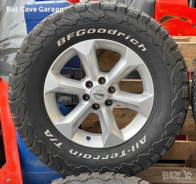 6х114.3 17 Цола Оригинални Джанти Nissan Navara Pathfinder, снимка 1