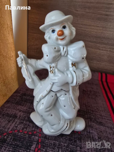 Порцеланова фигура клоун, снимка 1