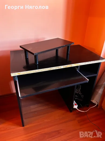 Шкаф за компютър и поставка, снимка 1