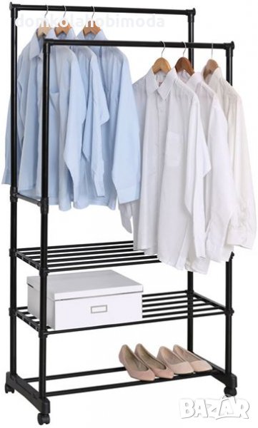 Щендер на колелца.Метален 78,5x39x165 см, снимка 1