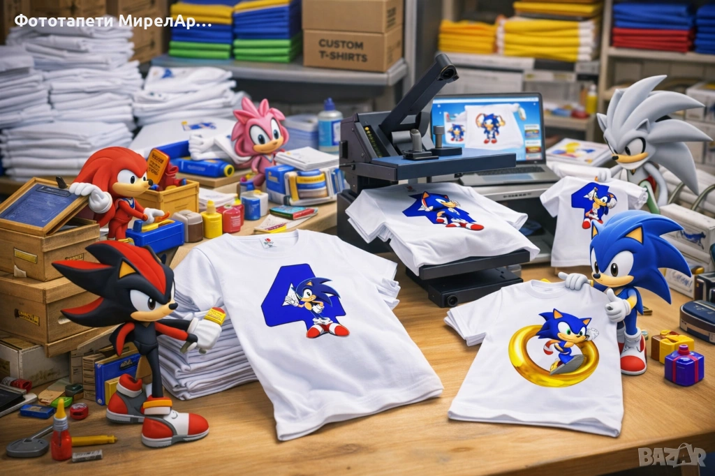 Тениски и Пано украса за рожден ден, снимка 1