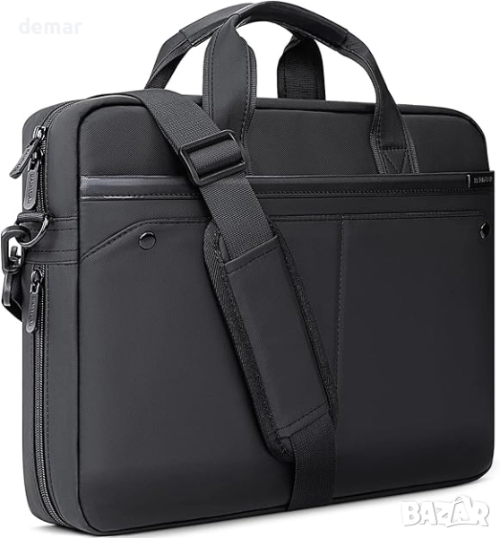 Разширяема чанта за лаптоп RAINYEAR, подходяща за 15,6-инчов лаптоп, снимка 1