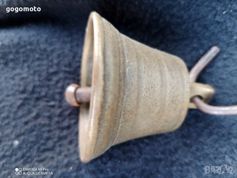 Малка бронзова къмбанка, хлопка, чан, чанове,камбана, звънче къмбана , снимка 1