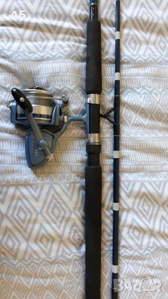 Въдица Shakespeare Supaspin 2.70 и макара Shakespeare 2430 Japan (Omori), снимка 1