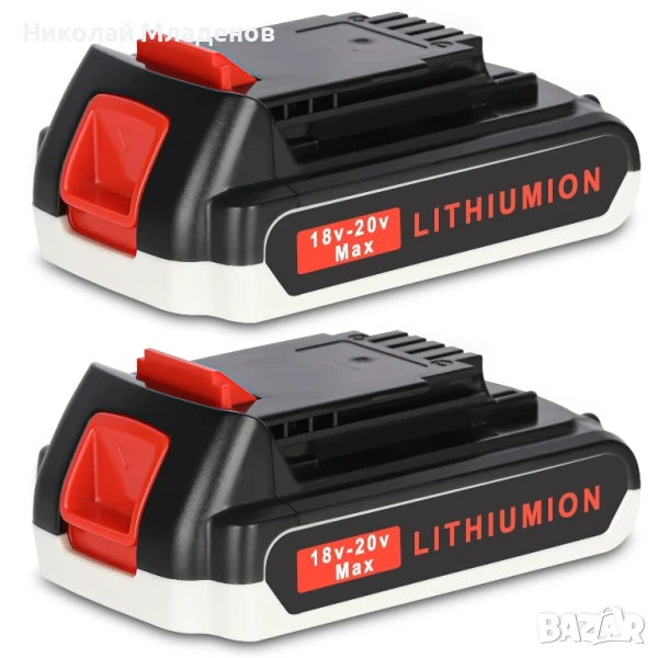 Батерия за инструменти Black&Decker 18V - 20V, 3Ah, снимка 1