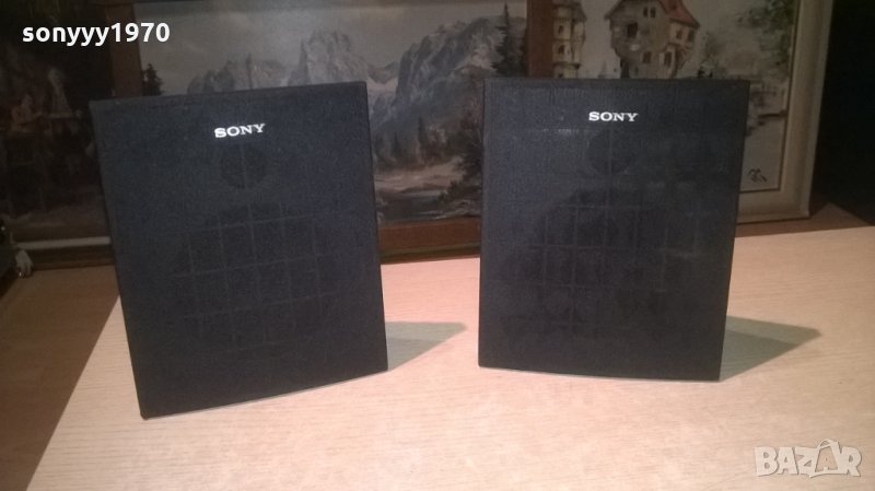 SONY 2БР ТОНКОЛОНИ-22Х18Х9СМ-ВНОС ШВЕЦИЯ, снимка 1