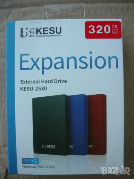 Хард диск 320GB външен 2.5'' External Hard Drive USB3.0 HDD, снимка 1