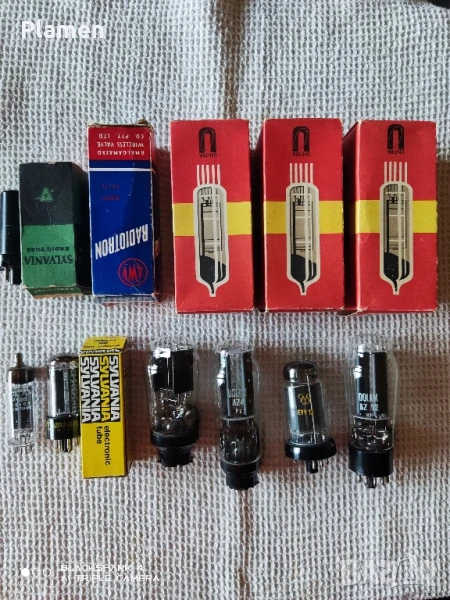 Кенотрони, изправителни радиолампи, диоди, снимка 1