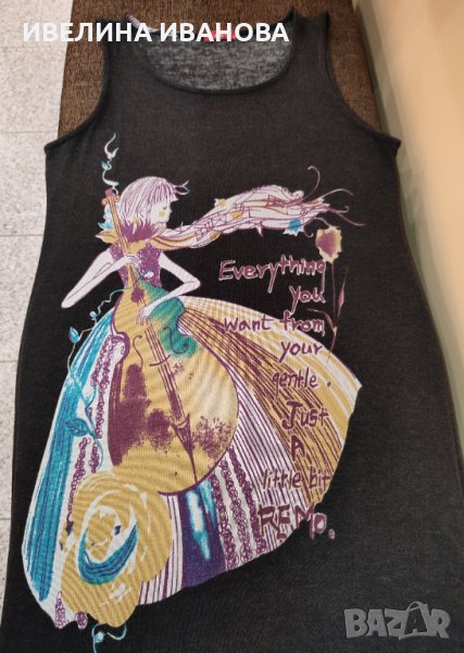 Дамска рокля, фино плетиво, снимка 1