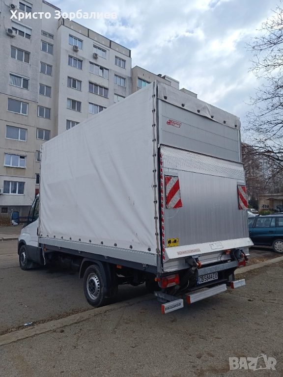 Транспортни услуги с бус с падащ борд до 3.5 т., снимка 1