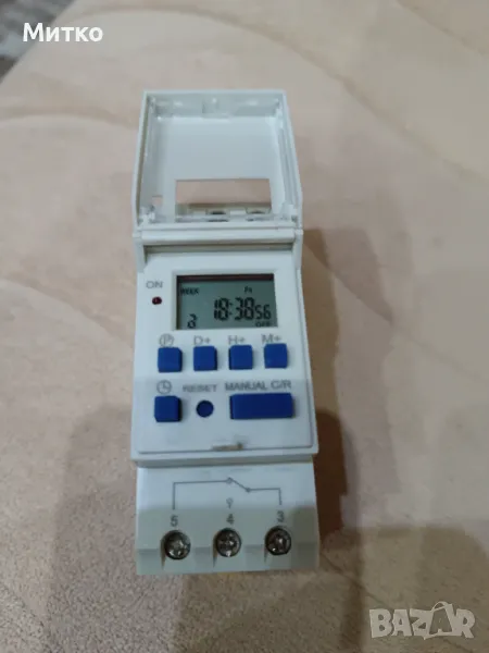 Таймер за време, седмичен програматор , 16А, таймер за бойлер, реле, снимка 1
