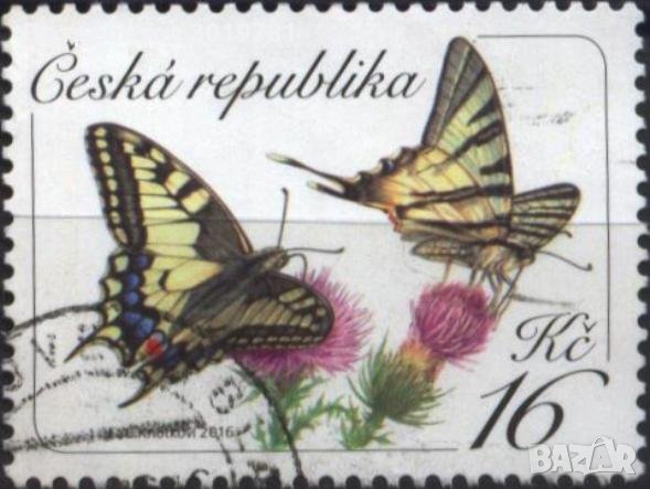 Клеймована марка Фауна Пеперуди 2016 от Чехия, снимка 1