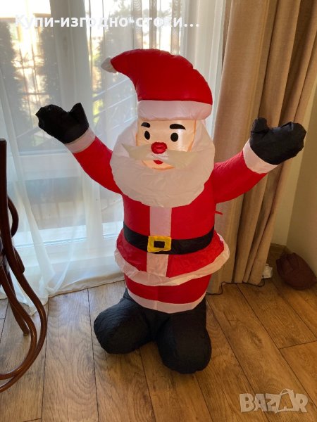 Лед надуваем Дядо Коледа 120см височина, снимка 1