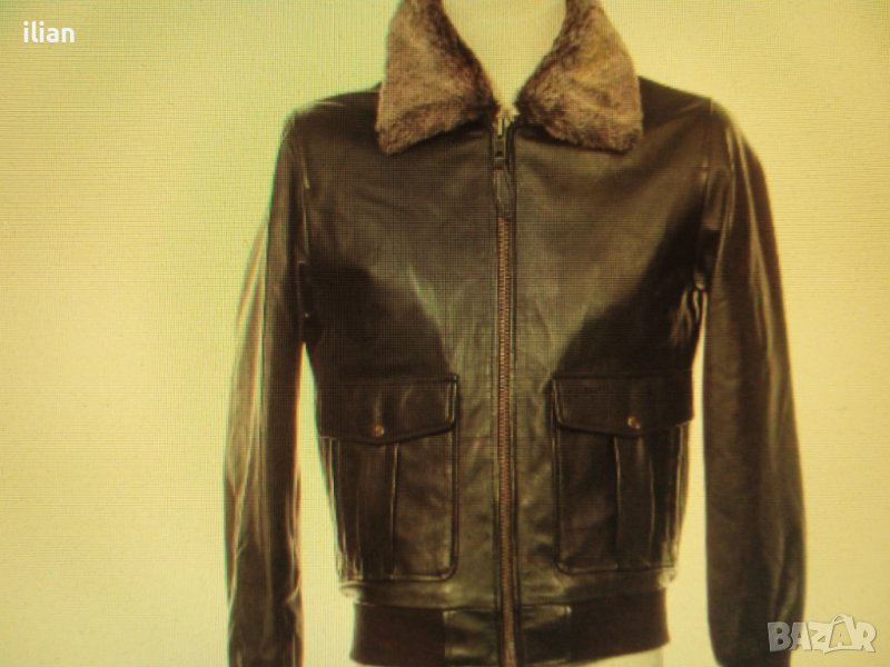 Мъжко кожено яке , снимка 1