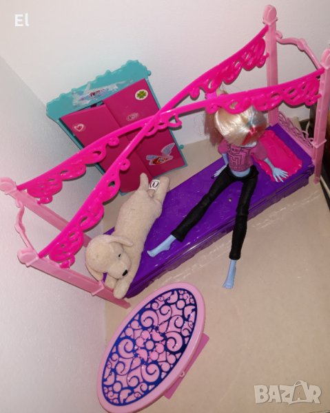 9 броя Оригинални мебели обзавеждане за кукли барби монстър хай евър афтър хай , снимка 1