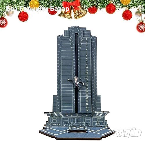 Нов Die Hard Коледен Адвент Календар - Дървен, Уникален, За Фенове, снимка 1