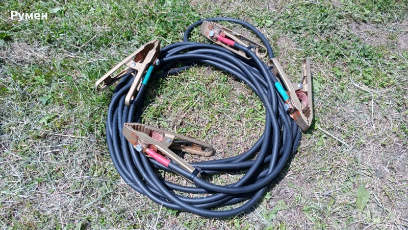 КАБЕЛИ ЗА ТОК 6 МЕТРА, снимка 1