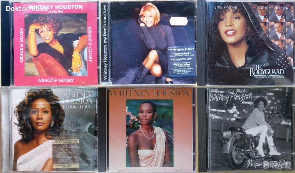 Whitney Houston – CD - оригинални дискове, снимка 1
