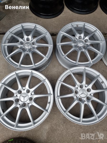 4бр.Алуминиеви джанти за МЕРЦЕДЕС, Ауди, Фолксваген 5х112х17цола , снимка 1