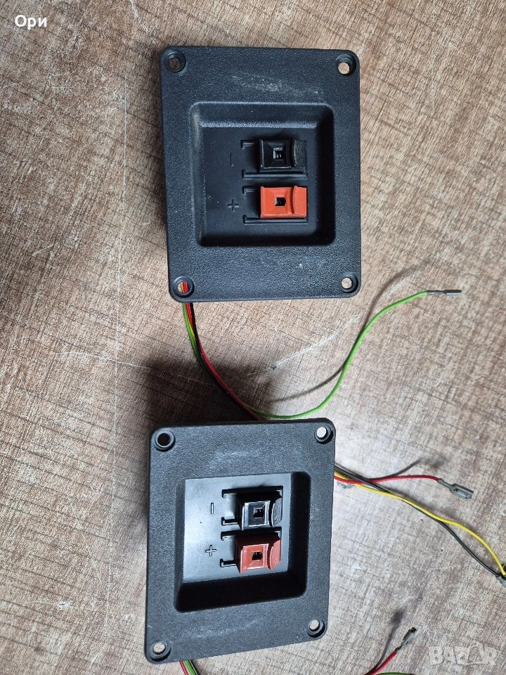 TECHNICS - двулентови аудио филтри с терминали, снимка 1