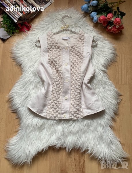 Велурен елек Promod, снимка 1