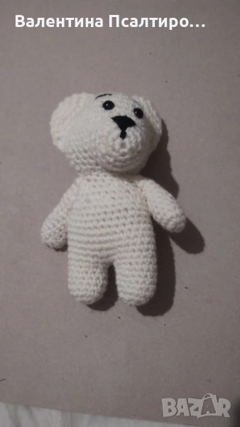 Мече амигуруми на една кука , снимка 1