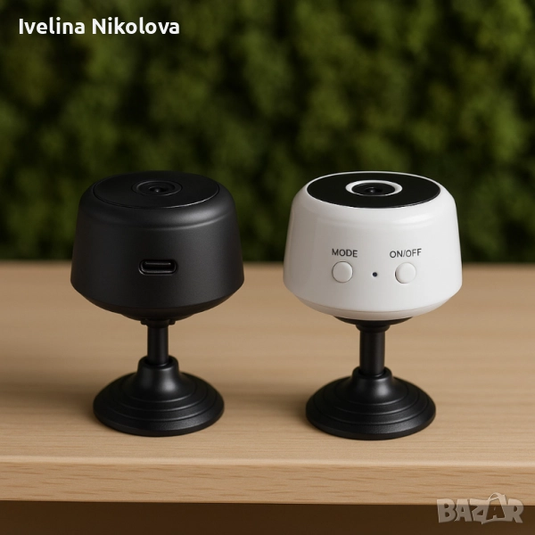 Висококачествена безжична мини IP камера, снимка 1