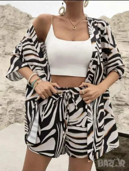 дамски комплекти риза и панталонки , снимка 1