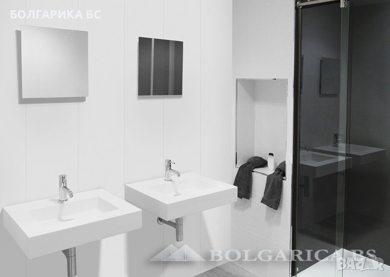 PVC ЛАМПЕРИЯ 5 декора White/Wood VILO VOX-Флексопечат 5 дизайна, снимка 1