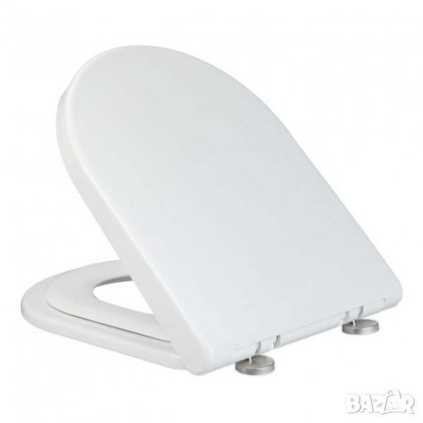 Tоалетна седалка с детска седалка - D-образна, снимка 1