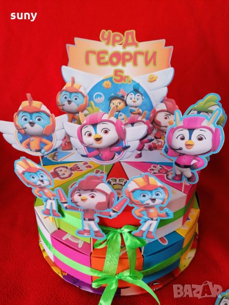 Картонена торта Top Wing/Топ Кадети *, снимка 1