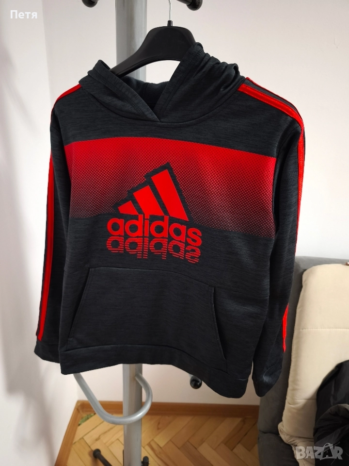 Adidas, с качулка, снимка 1