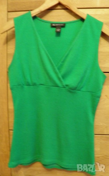 I-N-S зелена дамска блуза без ръкав, снимка 1