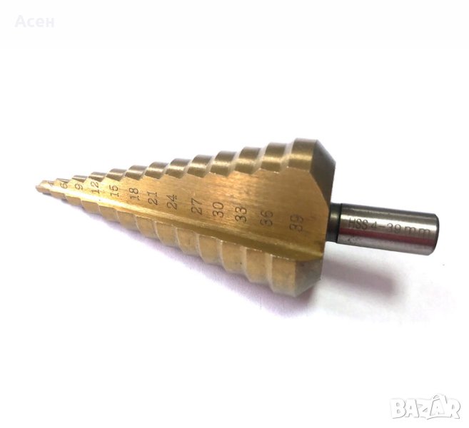  Конусовидни стъпкови свредла 4-39 mm HSS  Р Полша, снимка 1
