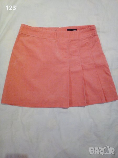 Маркова кадифена пола Н&M – „цвят диня”, снимка 1