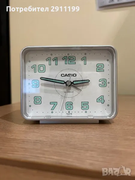 Кварцов будилник Casio, снимка 1