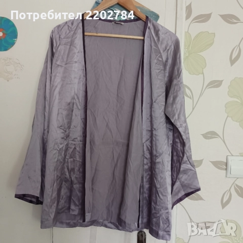 Естествена коприна рокля,потник,блуза,халат, снимка 15 - Бельо - 37841728