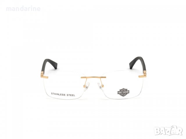 HARLEY DAVIDSON 🍊 Мъжки рамки за очила / Без Рамка "GOLD & BLACK" нови с кутия, снимка 10 - Слънчеви и диоптрични очила - 40015687