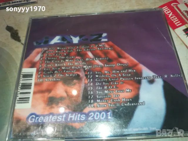 JAY-Z КАСЕТА SONY ЗАПИСАНА ОТ ДИСК 0511240805, снимка 8 - Аудио касети - 47844495