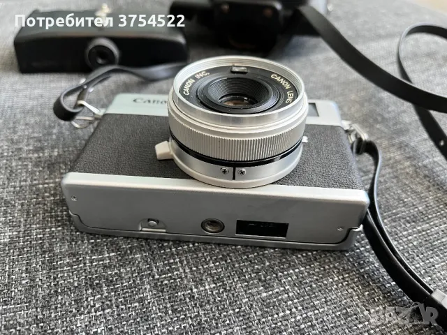Фотоапарат с лента Canon Canonet 28, снимка 14 - Фотоапарати - 50222392