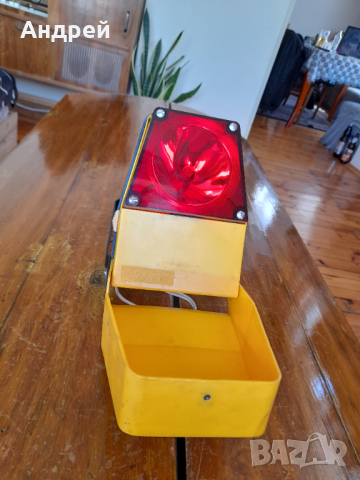 Стара сигнална лампа,фенер Рубин, снимка 5 - Други ценни предмети - 36527479