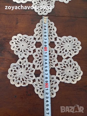 2БР. ЕДНАКВИ КАРЕТА ПЛЕТЕНИ НА ЕДНА КУКА. НОВИ!, снимка 5 - Декорация за дома - 35187630