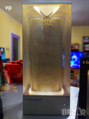 Акустична стерео Hi Fi система Tronsmart Beam Bluetooth Speaker тонколона с интериорна нощна L лампа, снимка 6 - Bluetooth тонколони - 48867935
