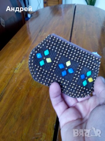 Старо мънистено портмоне #3, снимка 2 - Антикварни и старинни предмети - 27452963